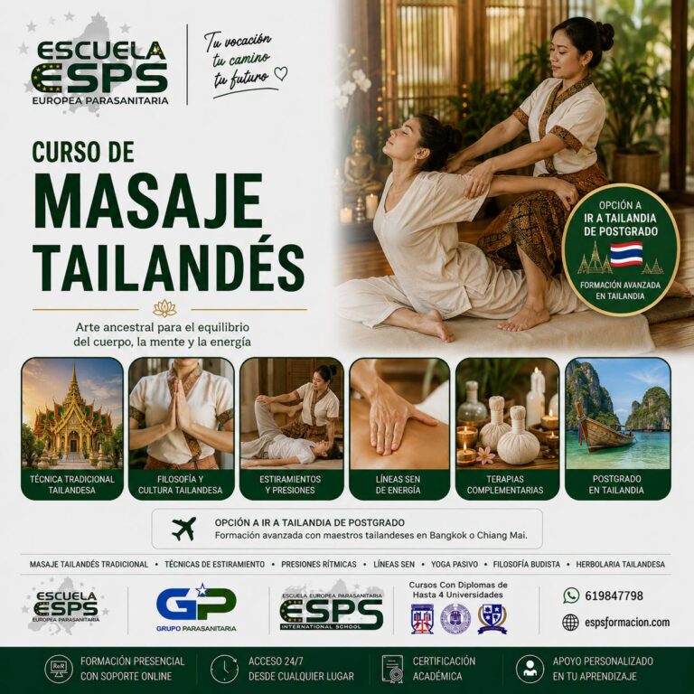 Curso de Masaje Tailandés