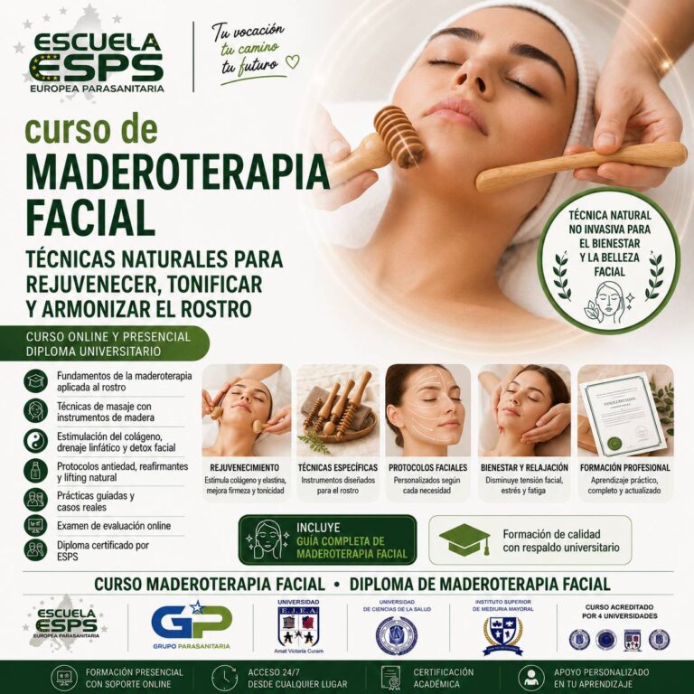 Curso Profesional de Maderoterapia Facial
