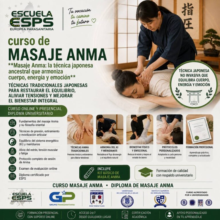 Curso de Masaje Anma